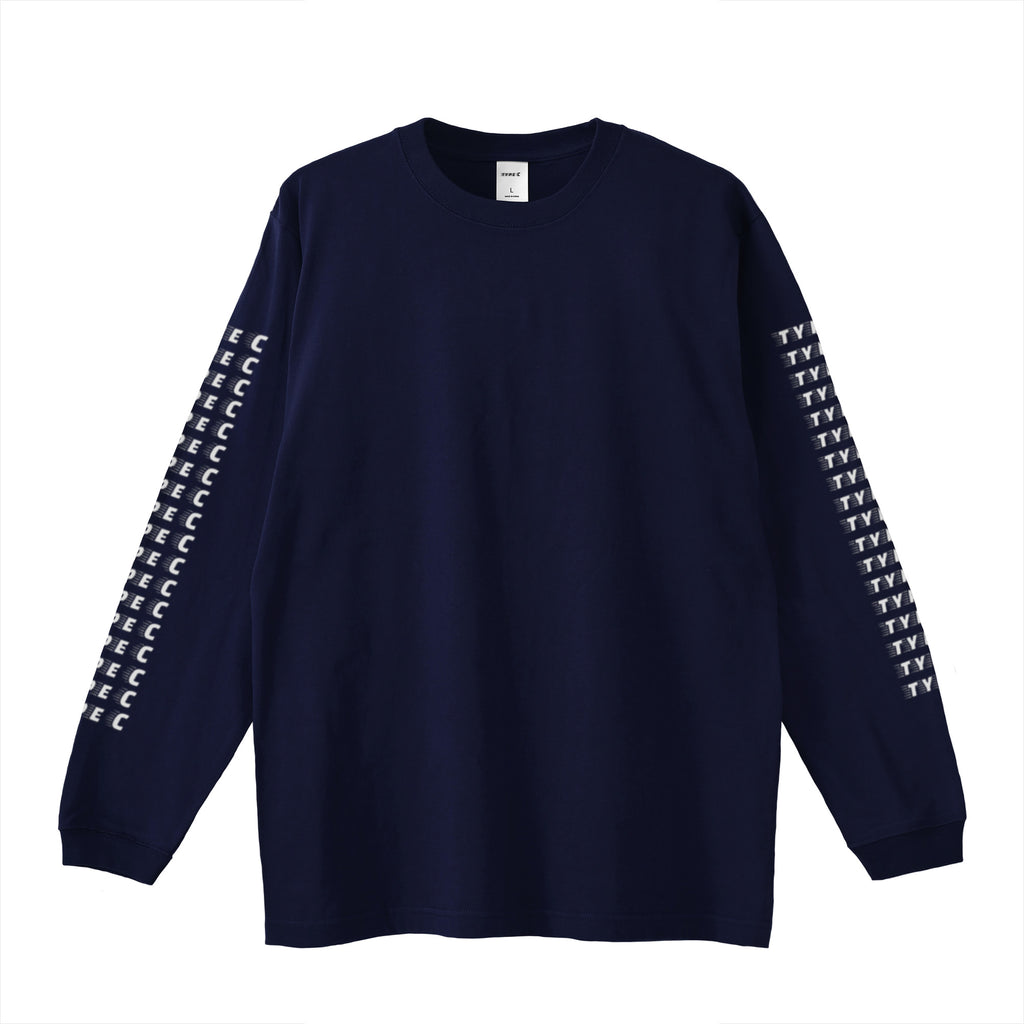 typeC / LS tee navy image
