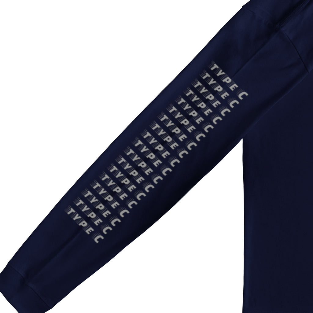 typeC / LS tee navy image