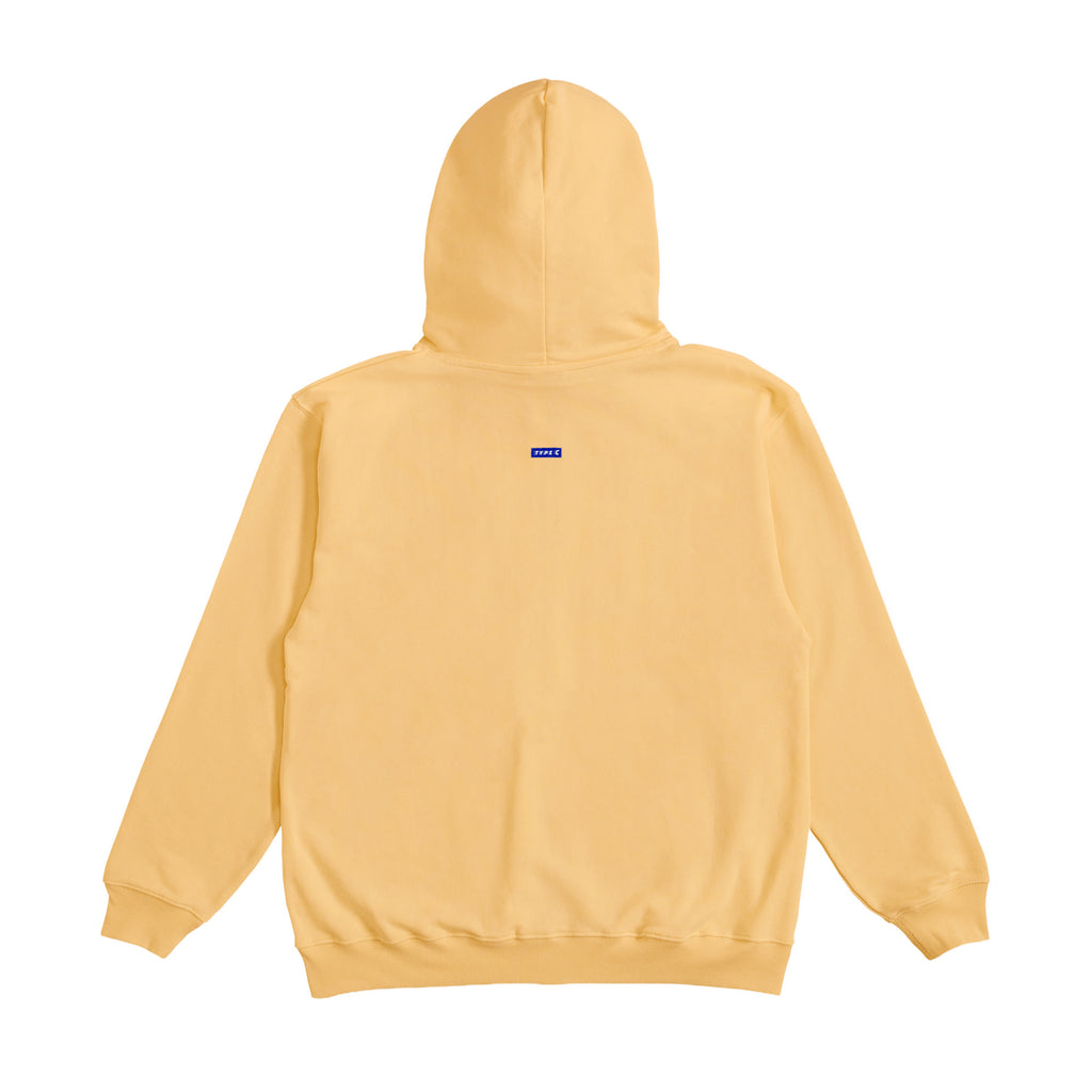 typeC / color sip hoodie cream-yellow image