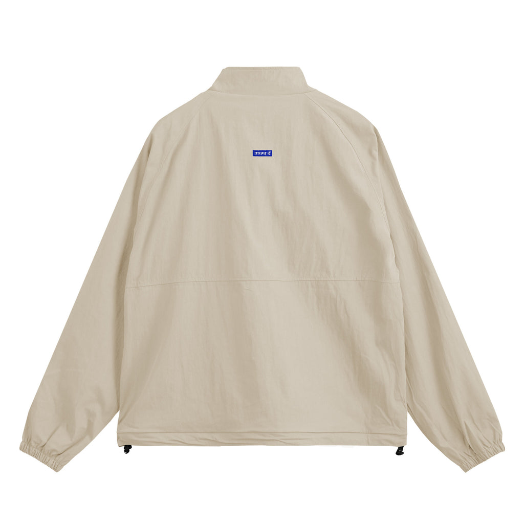 typeC / wind jacket cream image