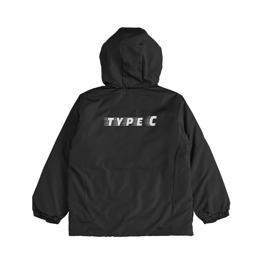 typeC / down jacket black image