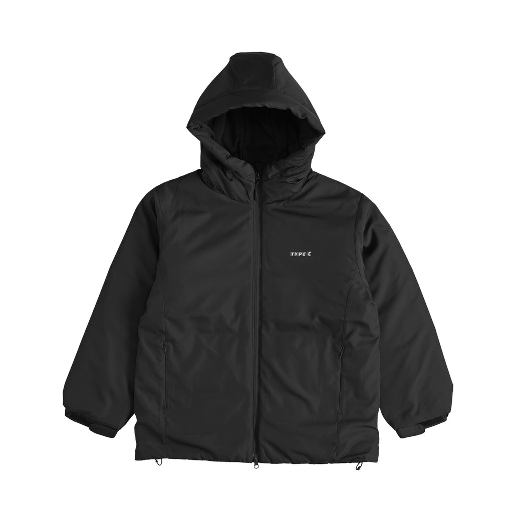 typeC / down jacket black image