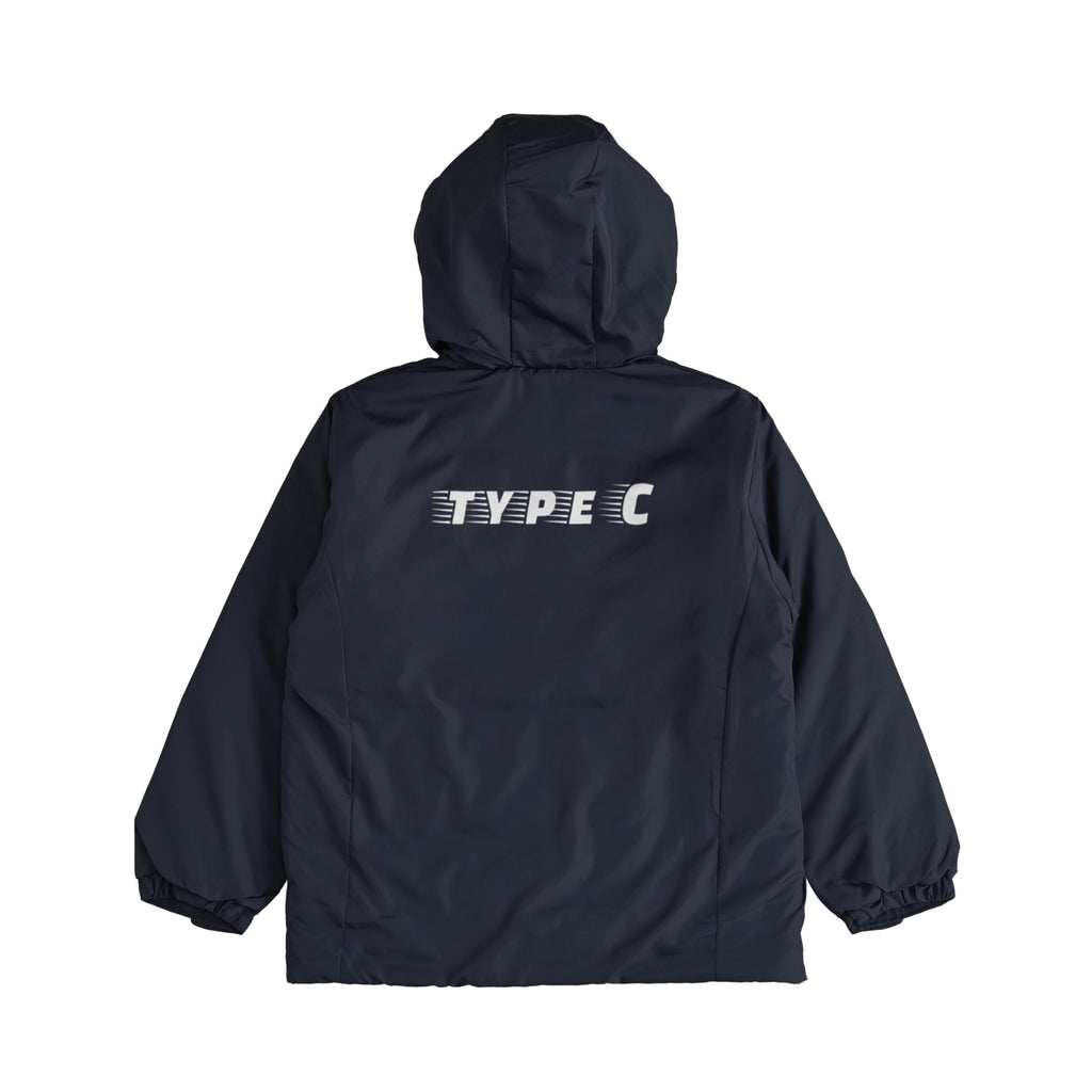 typeC / down jacket navy image