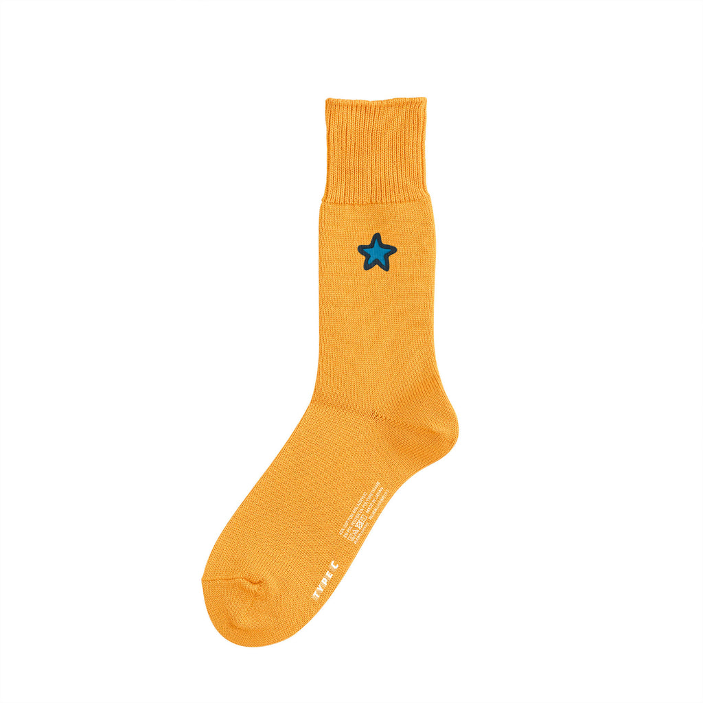 typeC / star socks yellow image