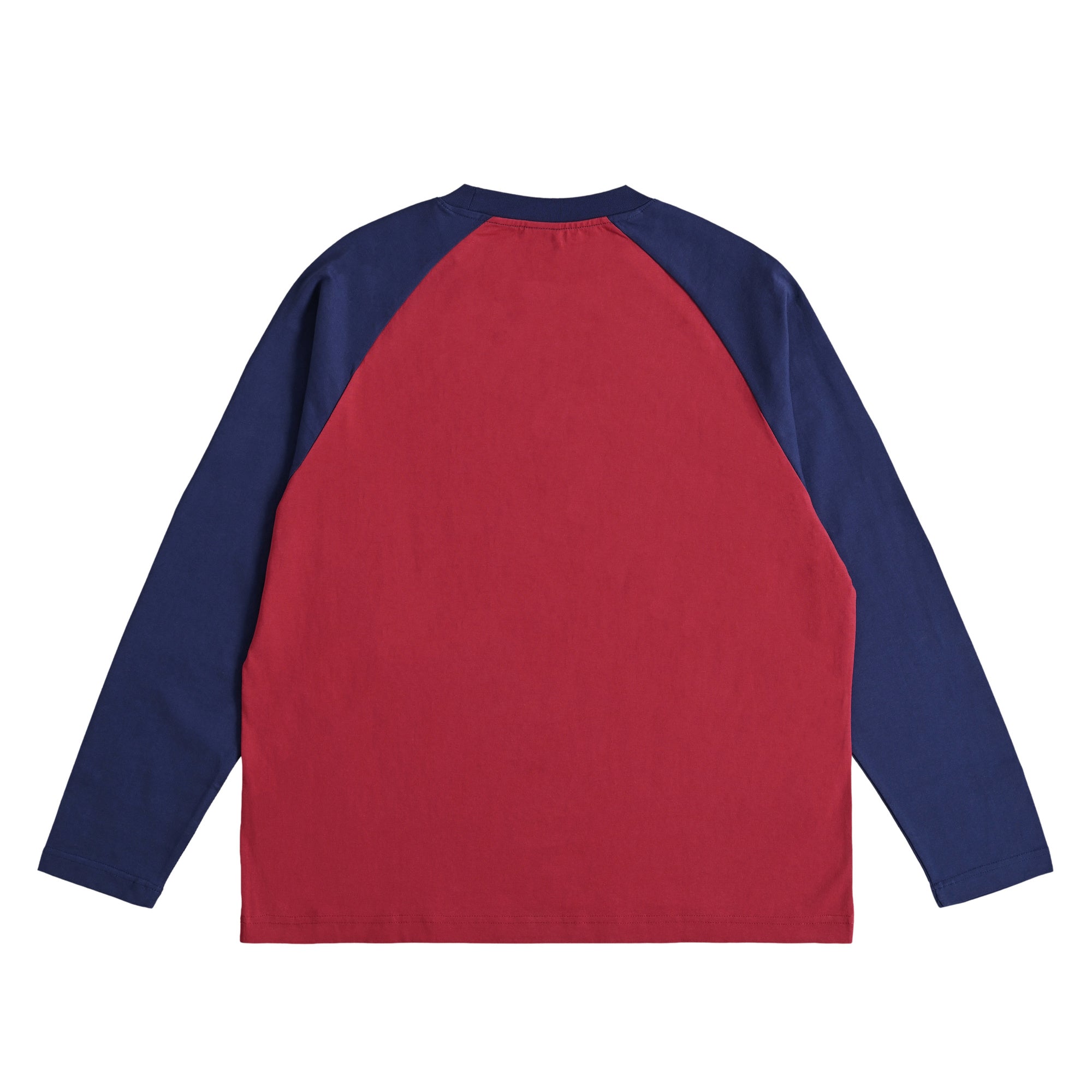 typeC / color ls tee red-x-navy image