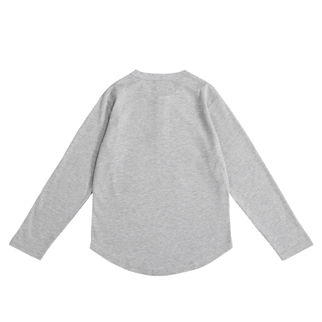 typeC / waffle ls tee gray image