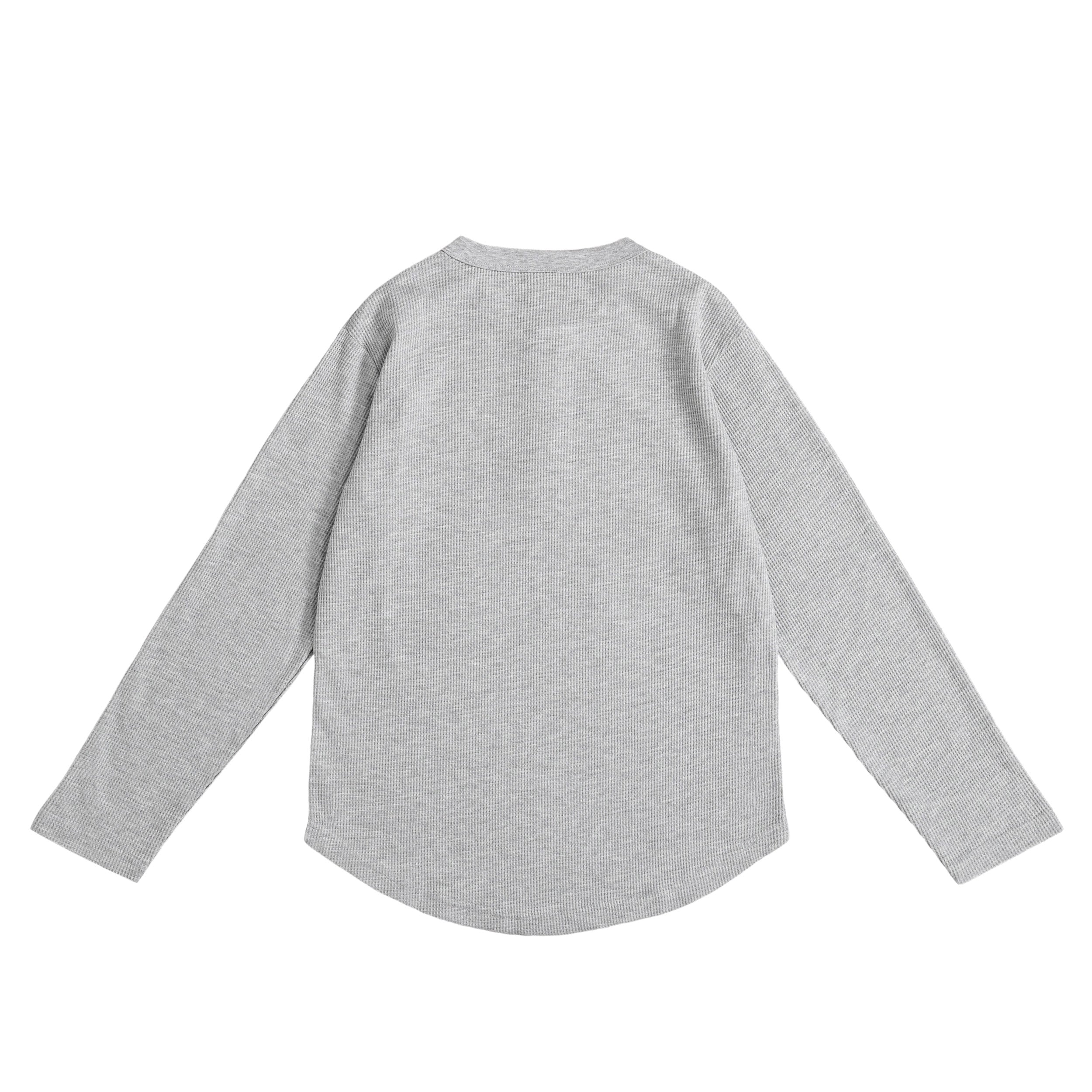 typeC / waffle ls tee gray image