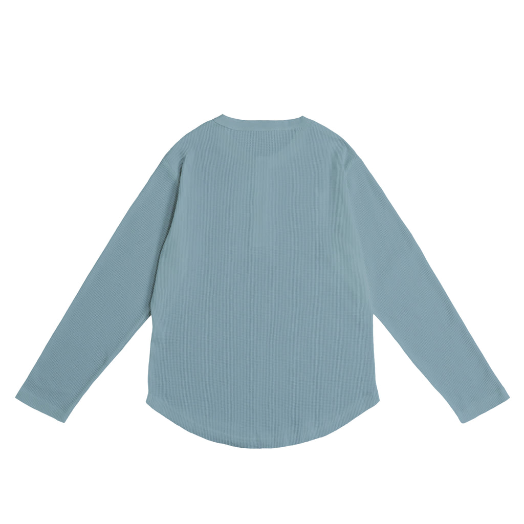 typeC / waffle ls tee smoky-blue image