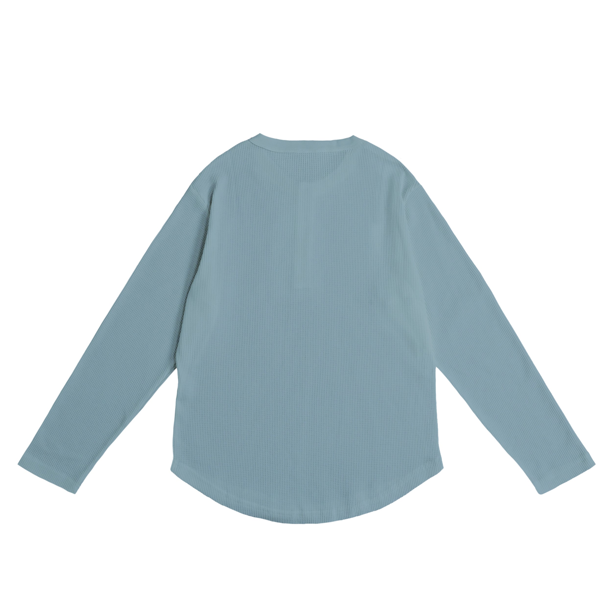 typeC / waffle ls tee smoky-blue image