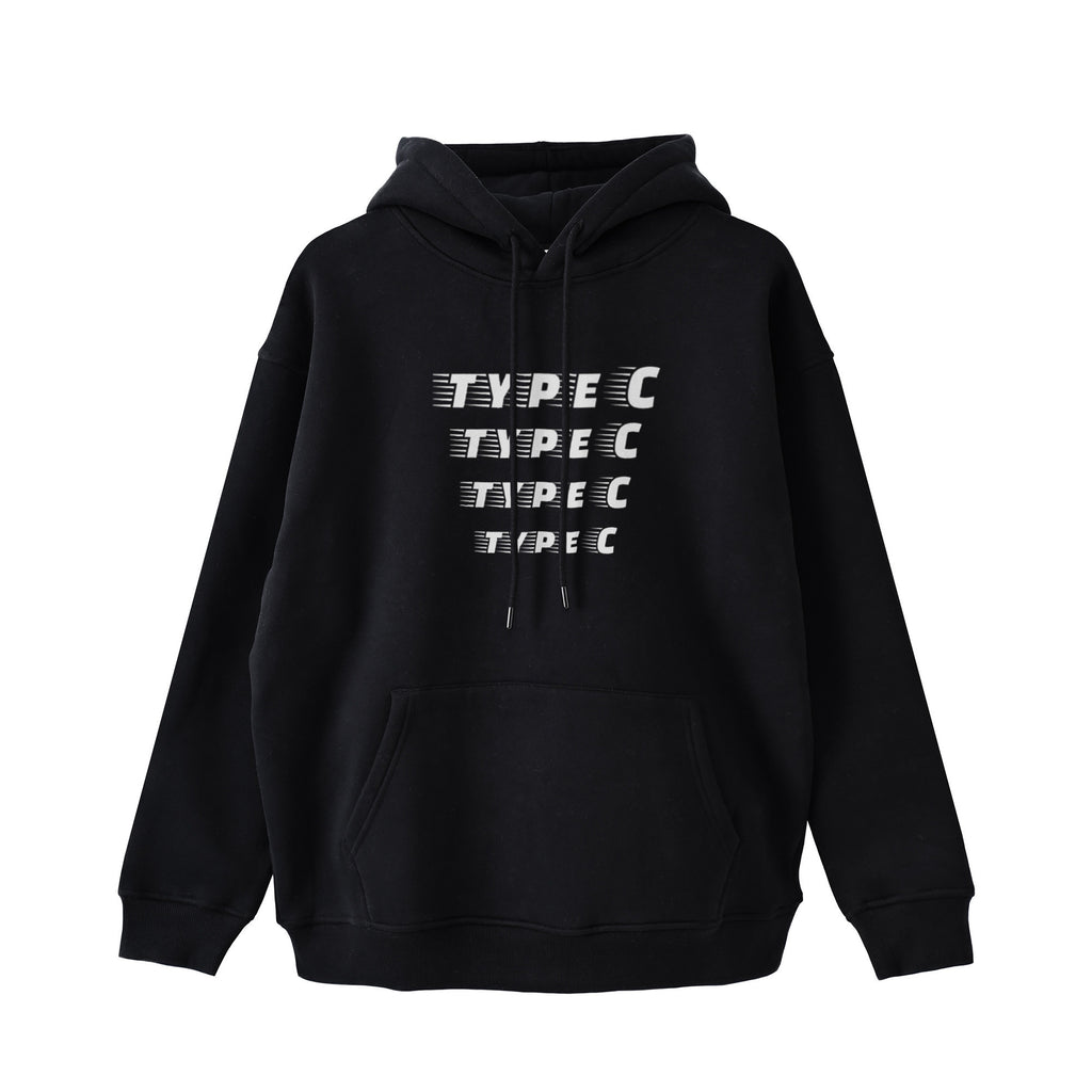 typeC / 2D logo foodie black image