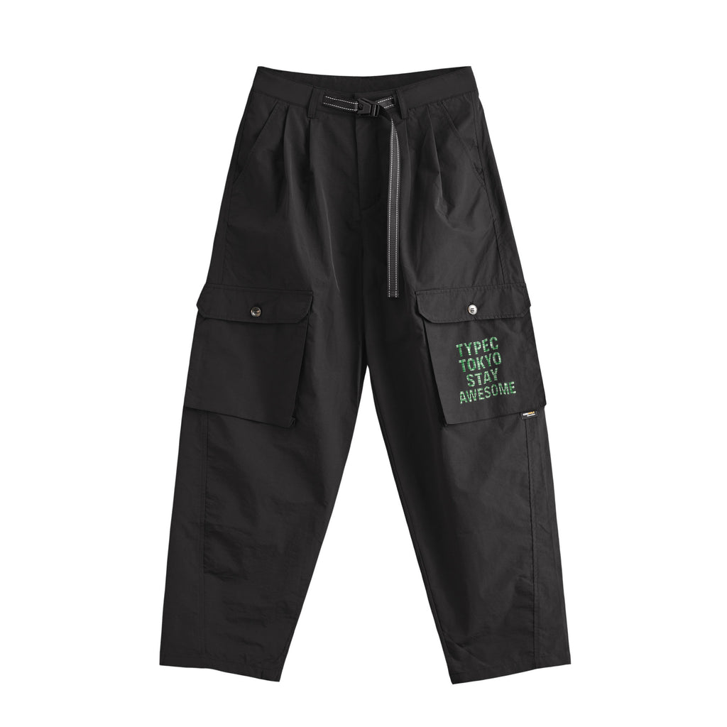 typeC / nylon pants black image