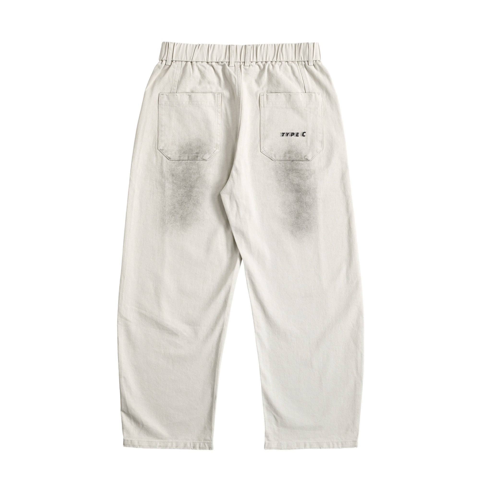 typeC / wide denim pants off-white image