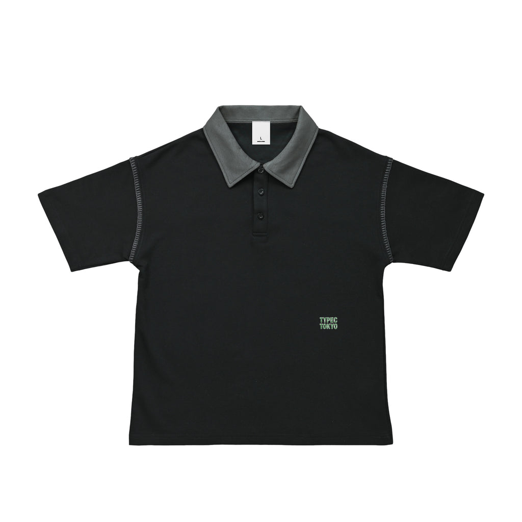 typeC / polo shirt black image