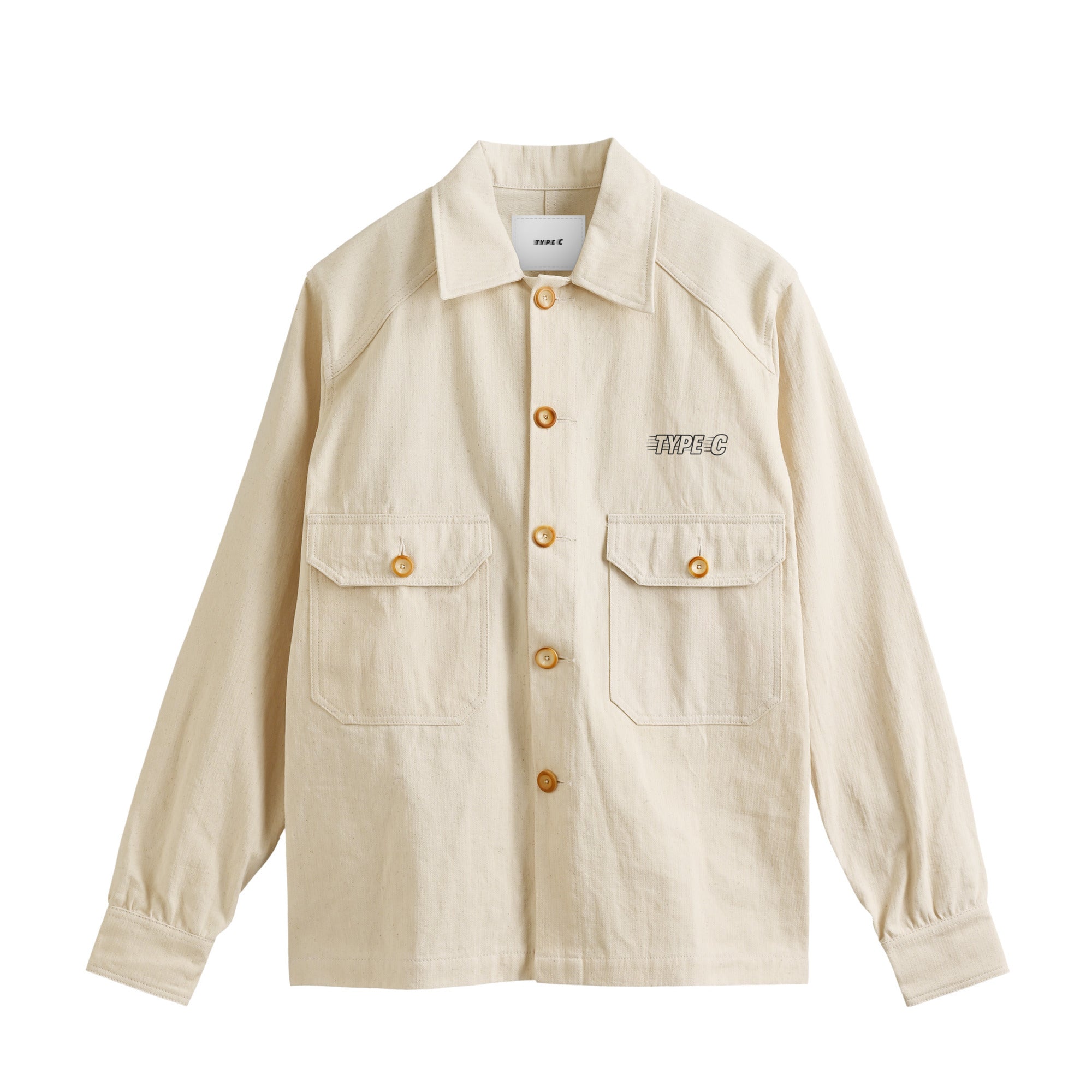 typeC / logo jacket natural image