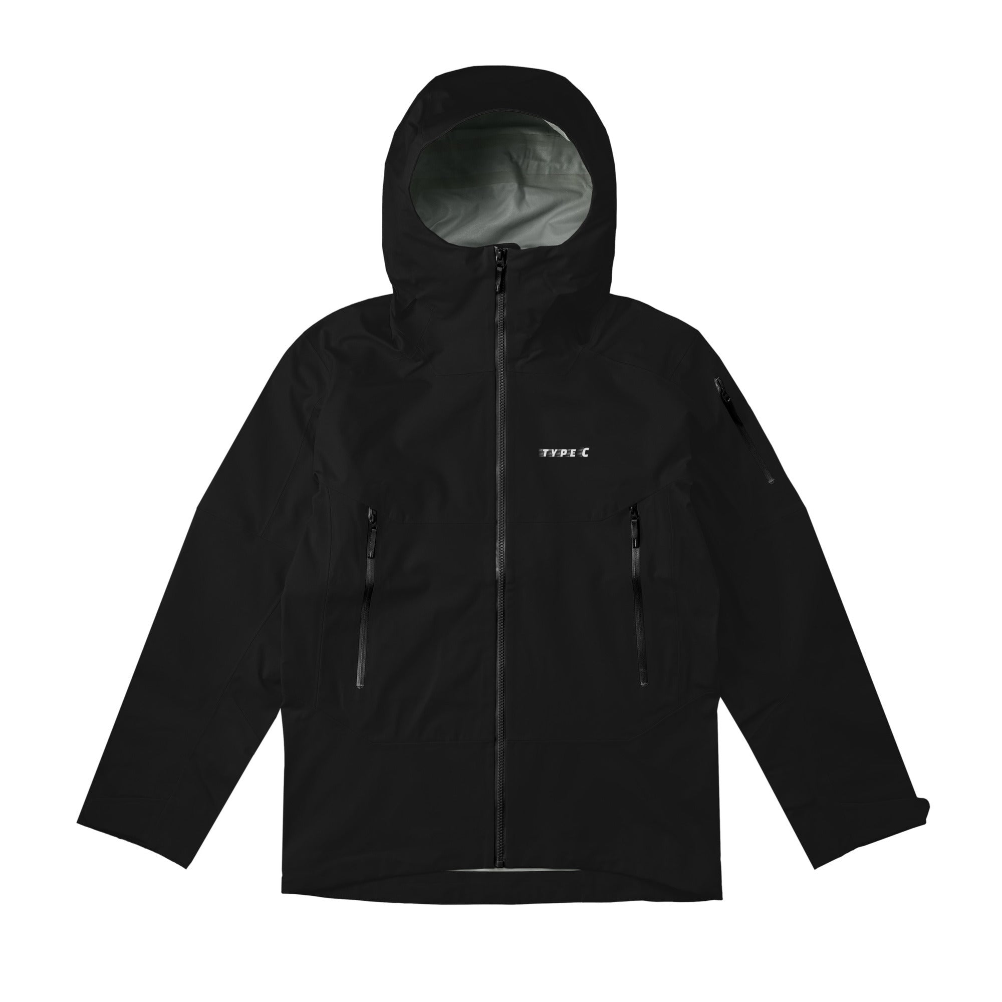 typeC / mountain hoodie black image