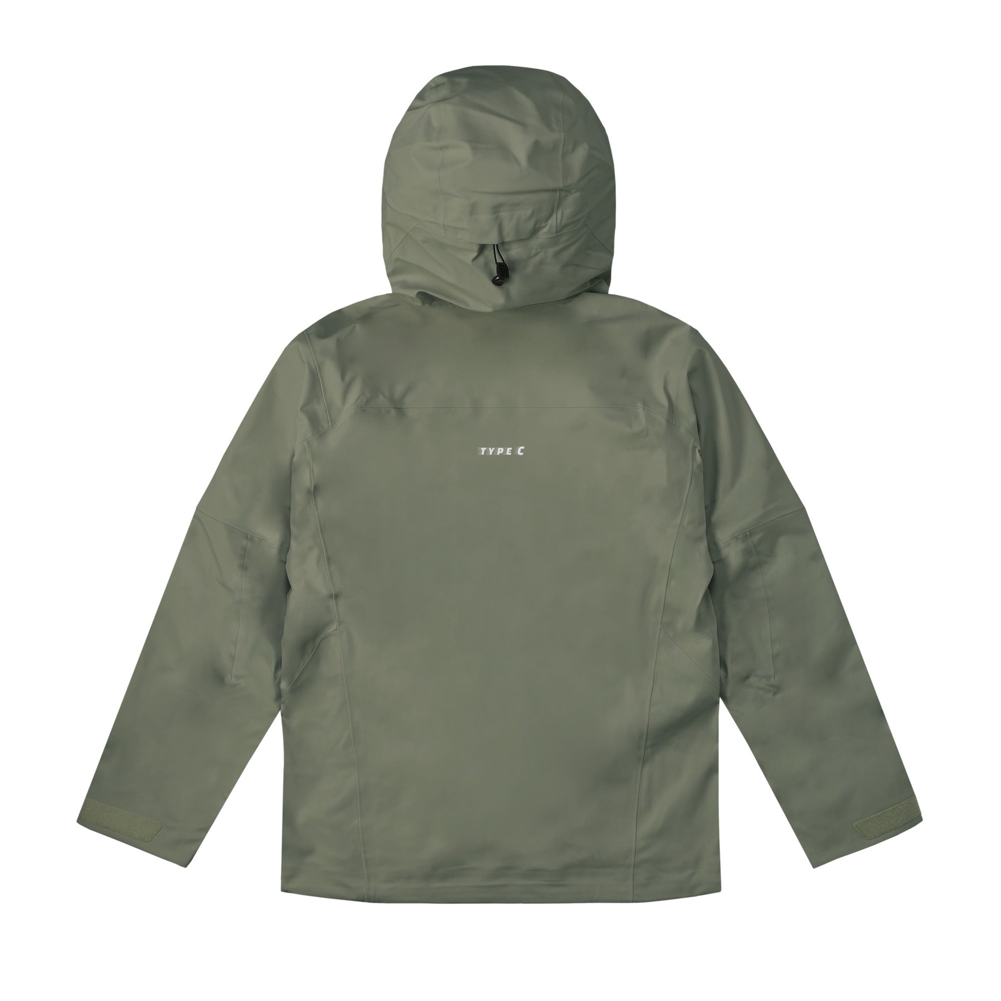 typeC / mountain hoodie khaki image
