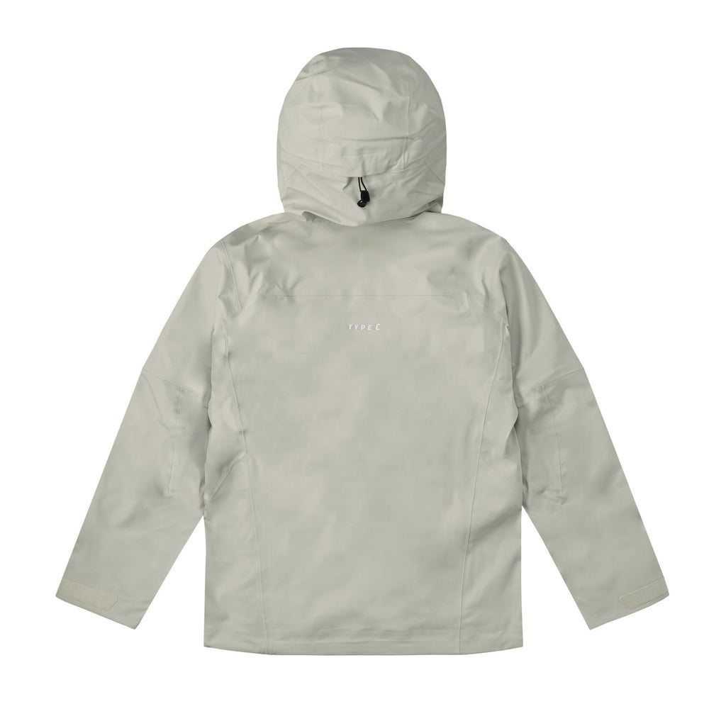 typeC / mountain hoodie light-gray image