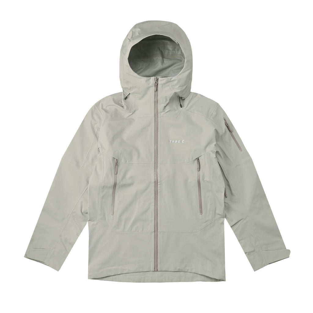 typeC / mountain hoodie light-gray image