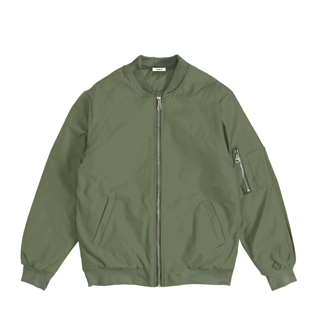 typeC / arch logo MA1 khaki image
