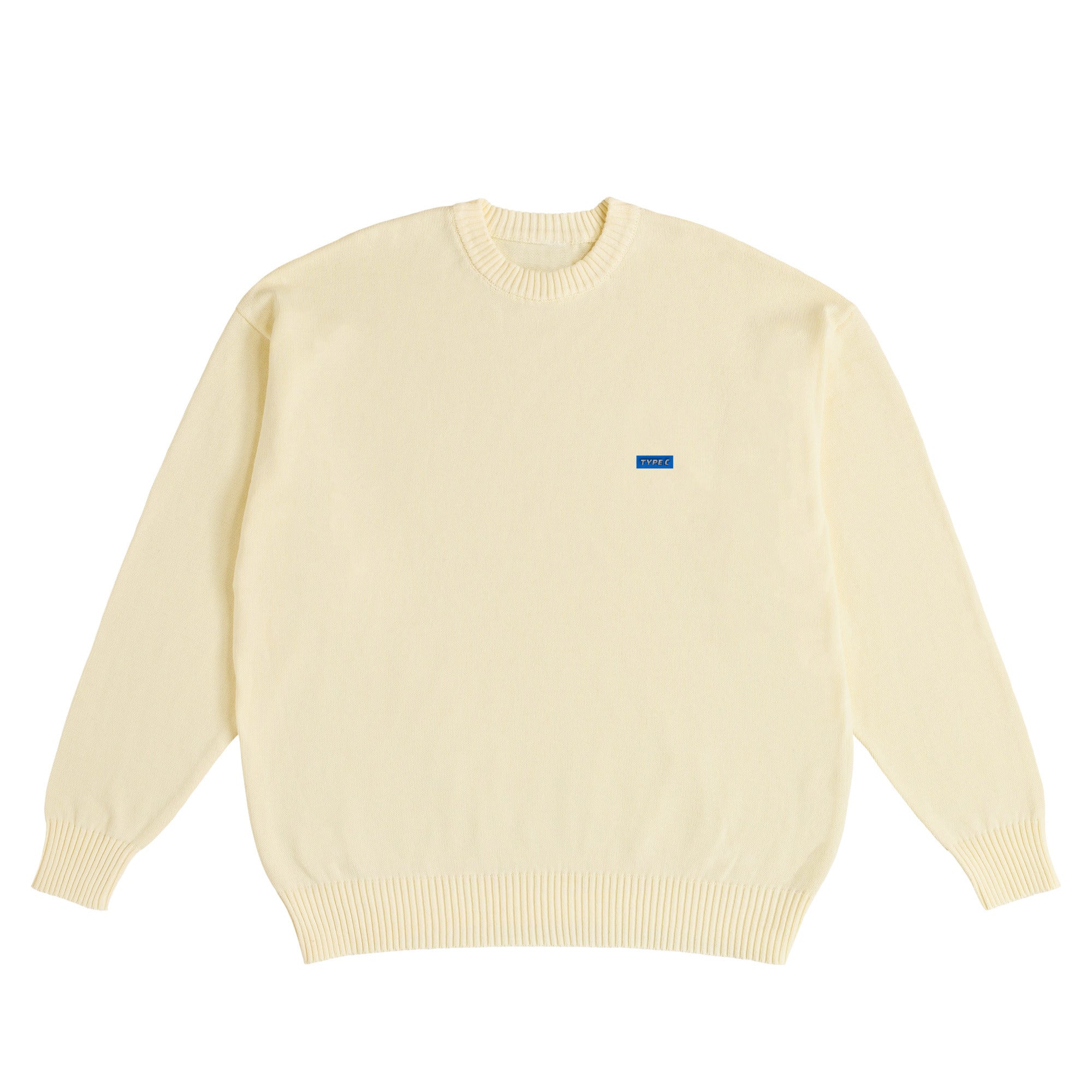 typec / logo sweater ivory image