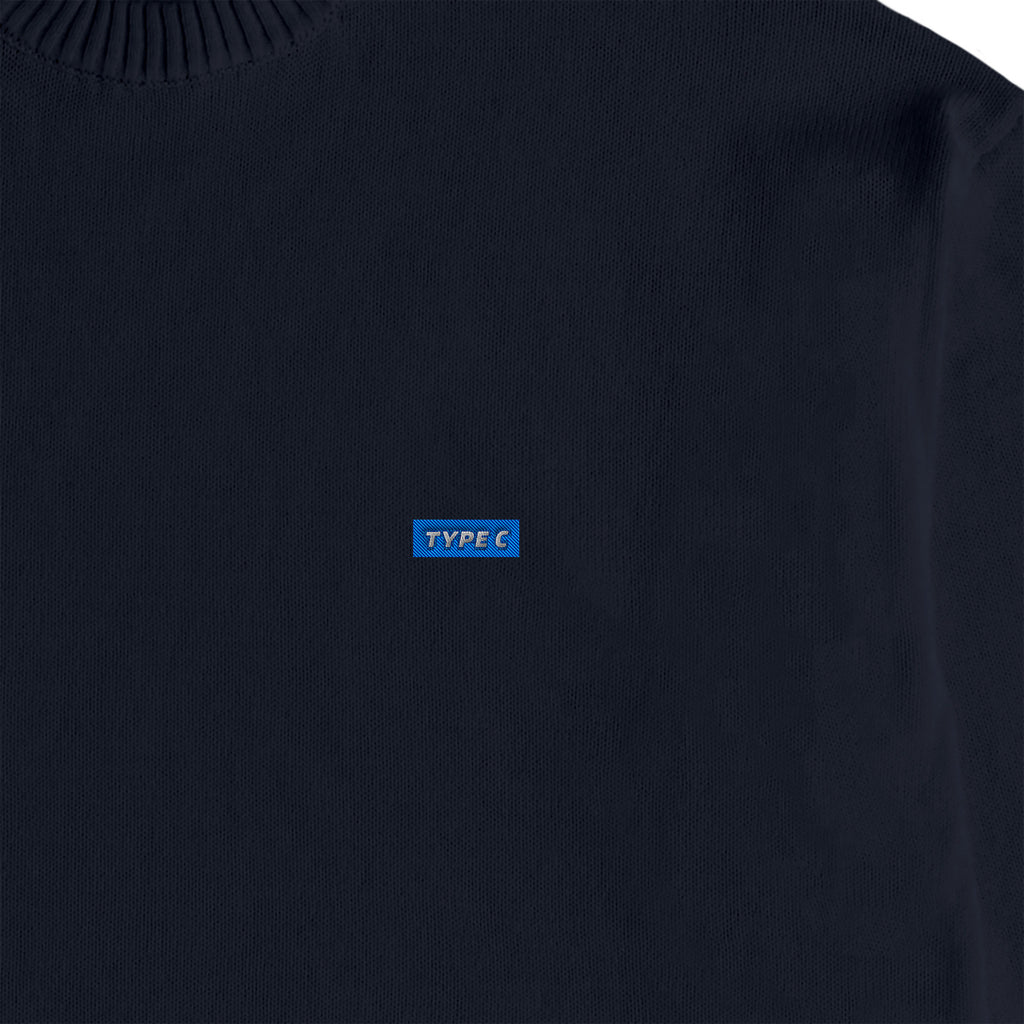 typec / logo sweater navy image