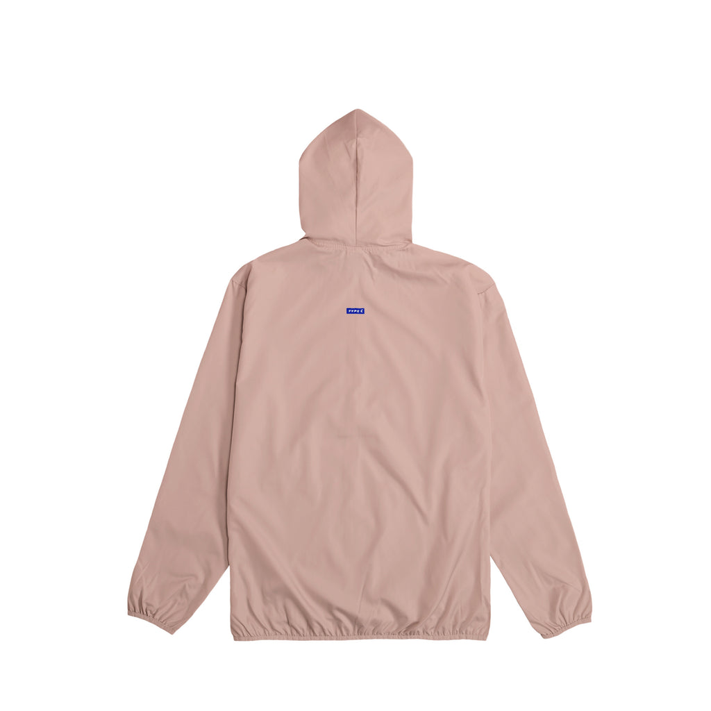 typeC / taffeta parka smoky-pink image