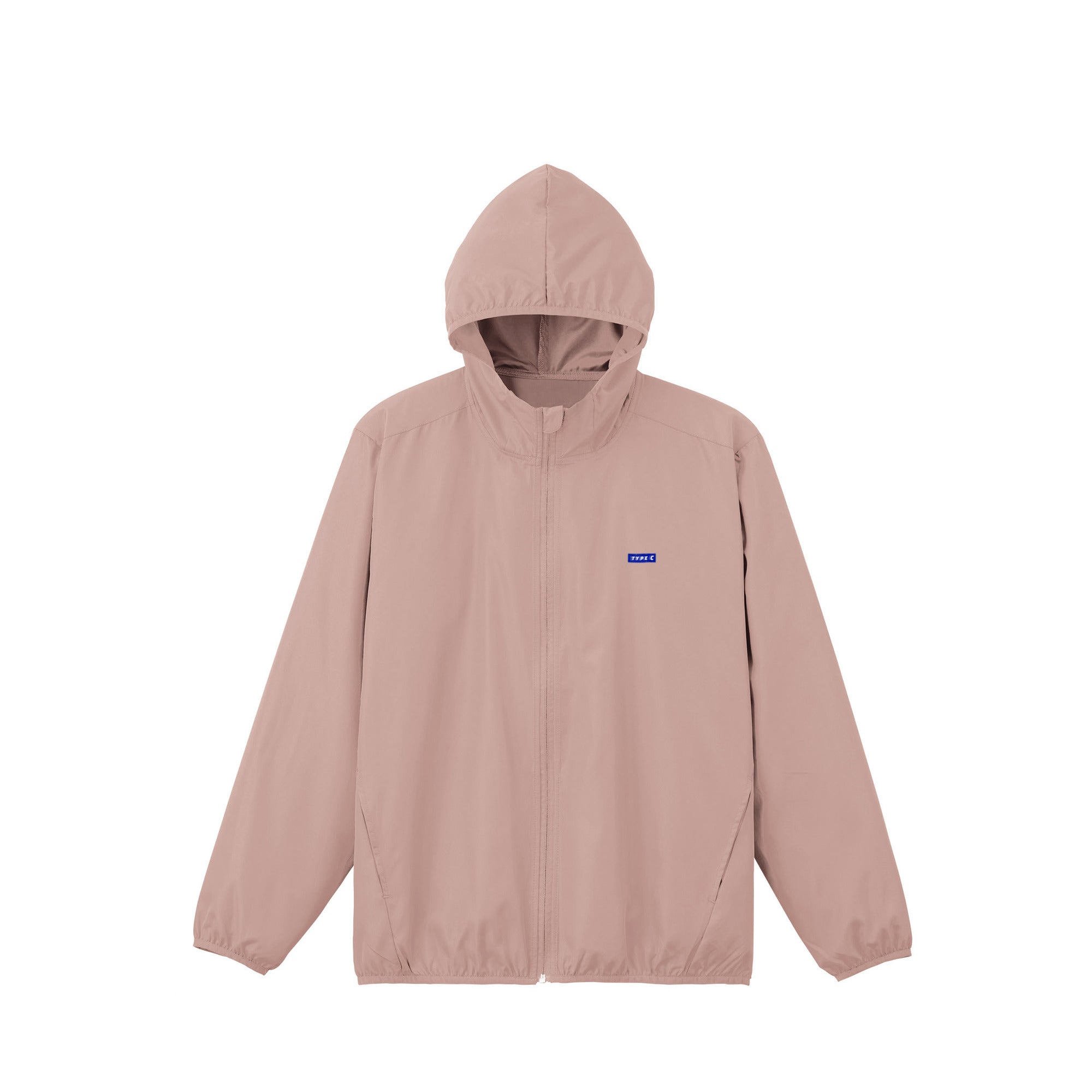 typeC / taffeta parka smoky-pink image