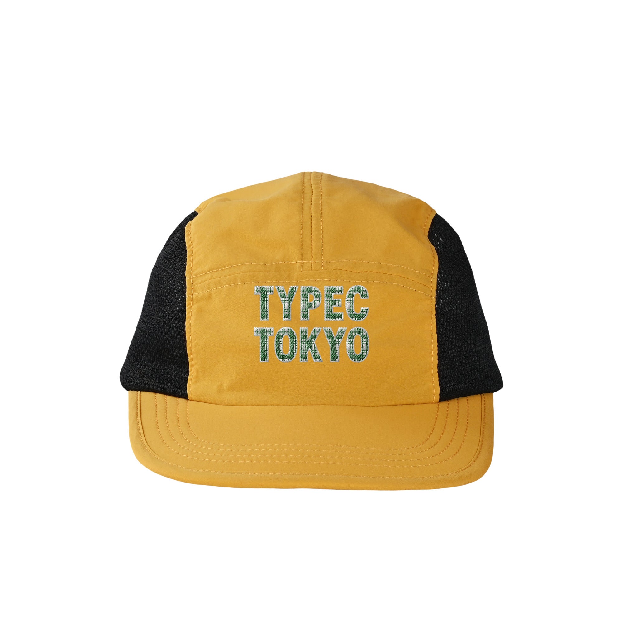 typeC / summer cap mustard-x-black image