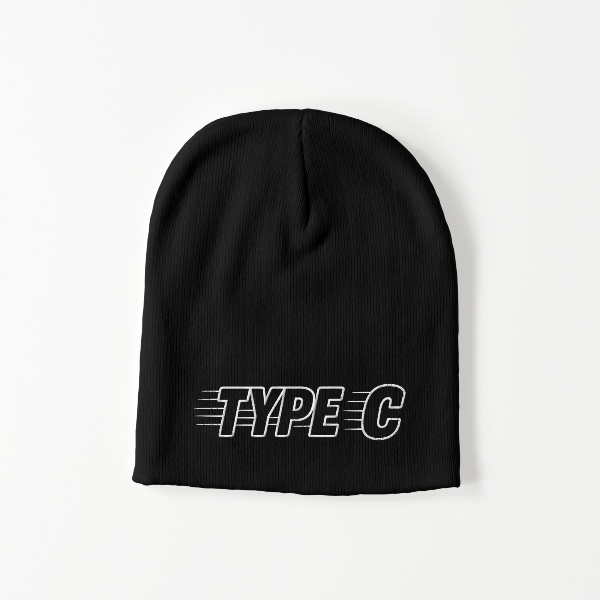 typeC / knit cap black image