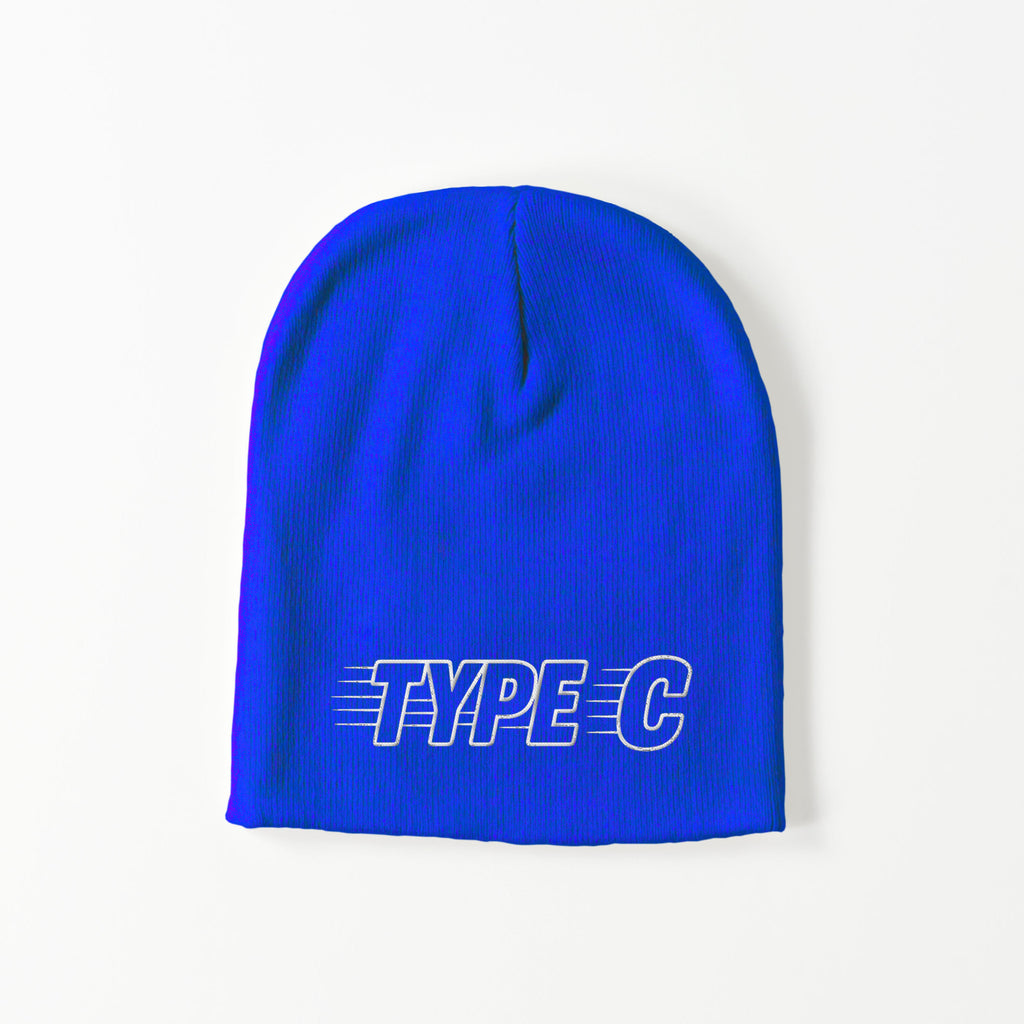 typeC / knit cap blue image