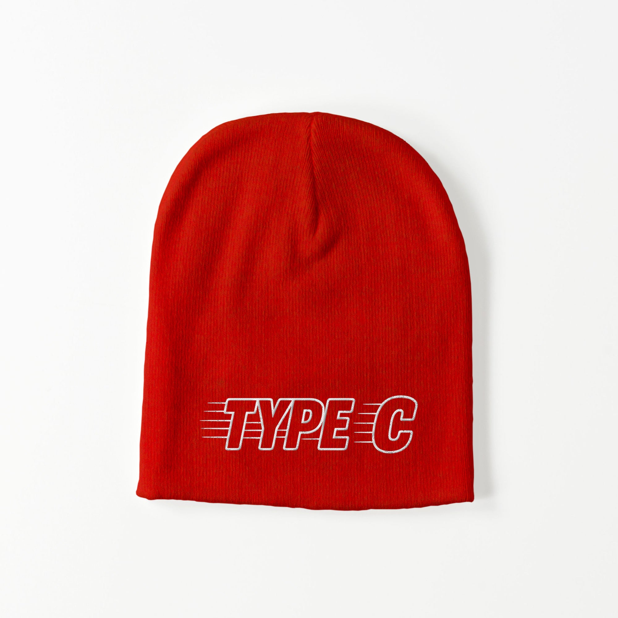 typeC / knit cap red image