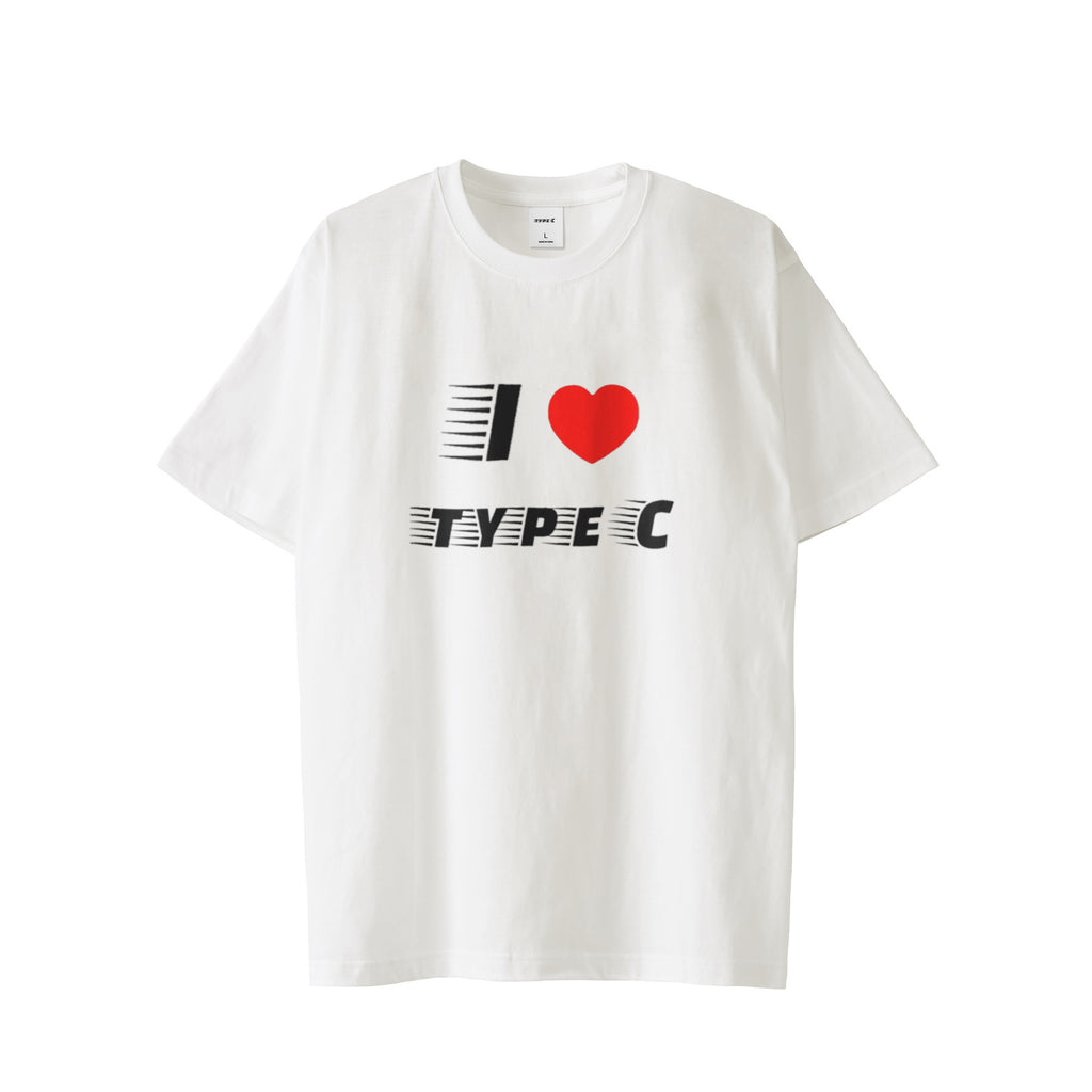 typeC / love white image