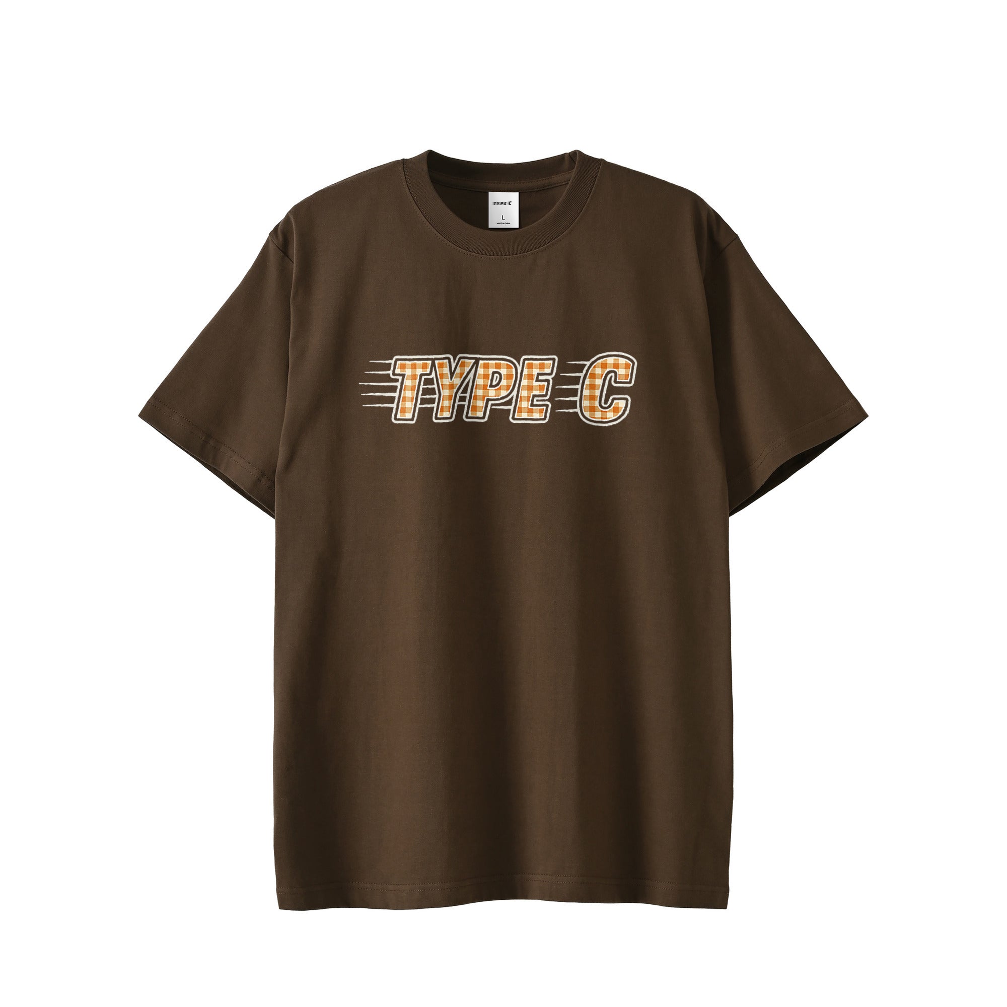 typeC / check dark-brown image