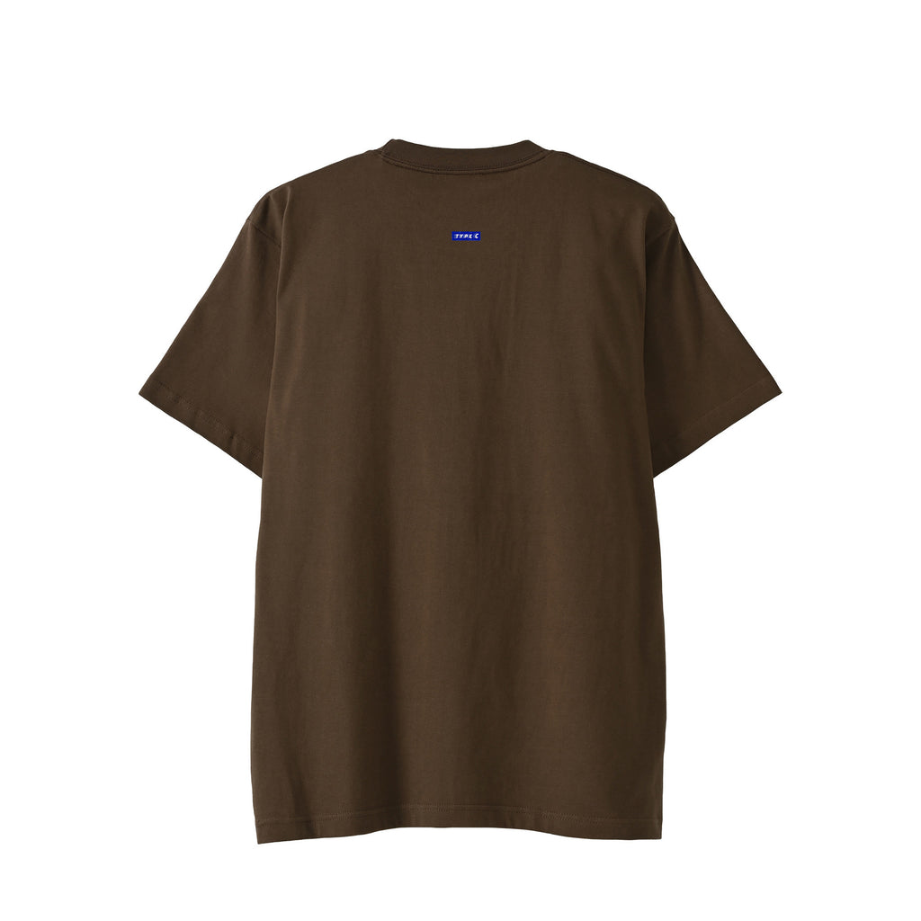 typeC / circle graphic dark-brown image