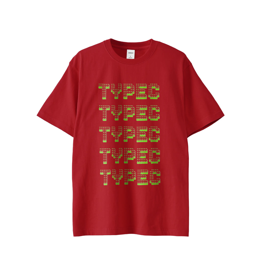 typeC / block logo red image