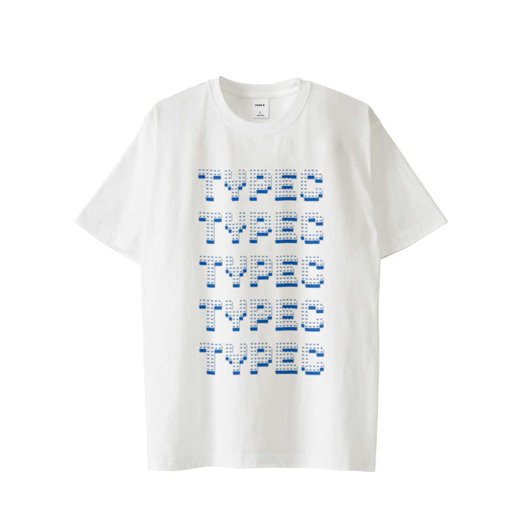 typeC / block logo white image