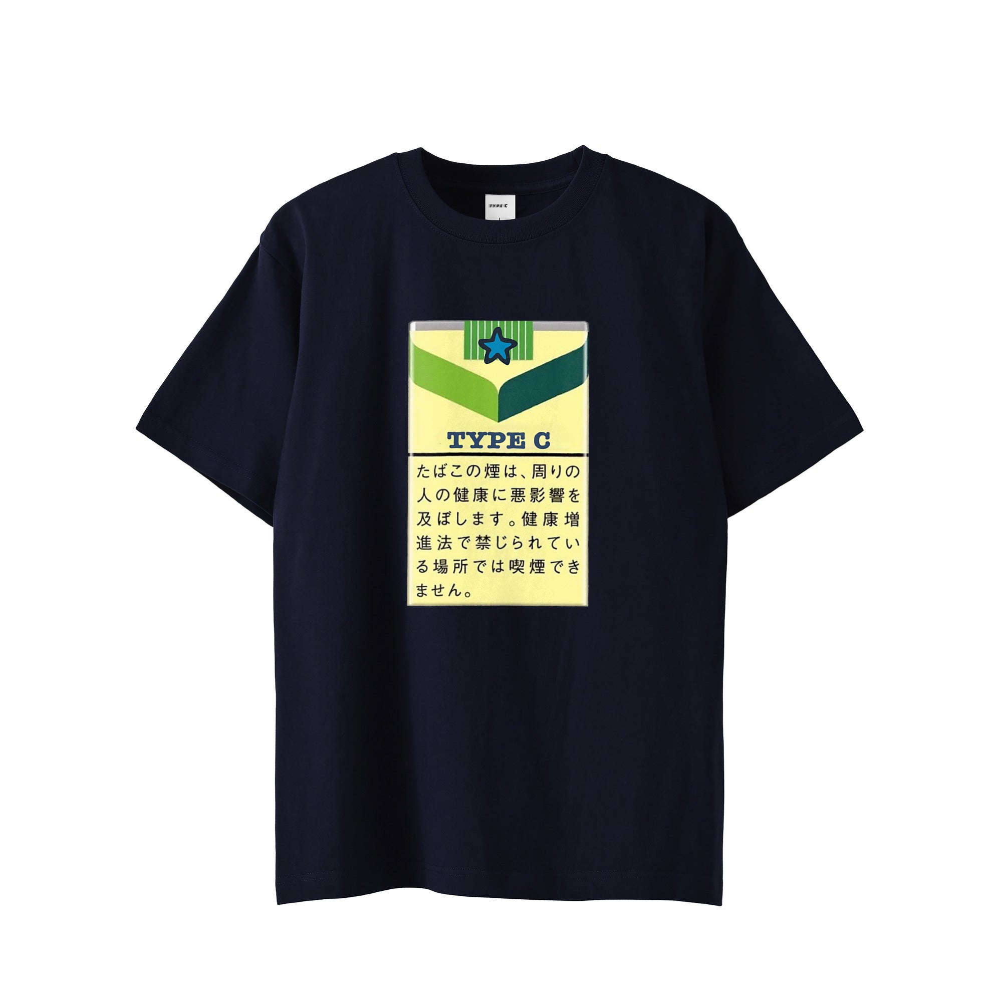typeC / no wakaba tee navy image
