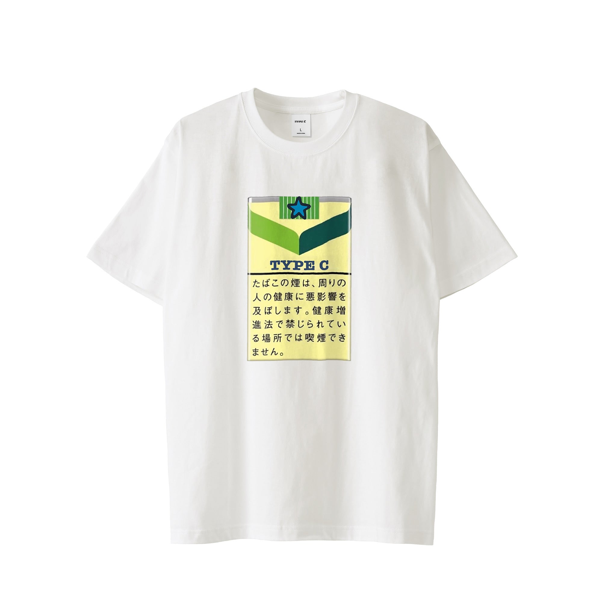 typeC / no wakaba tee white image