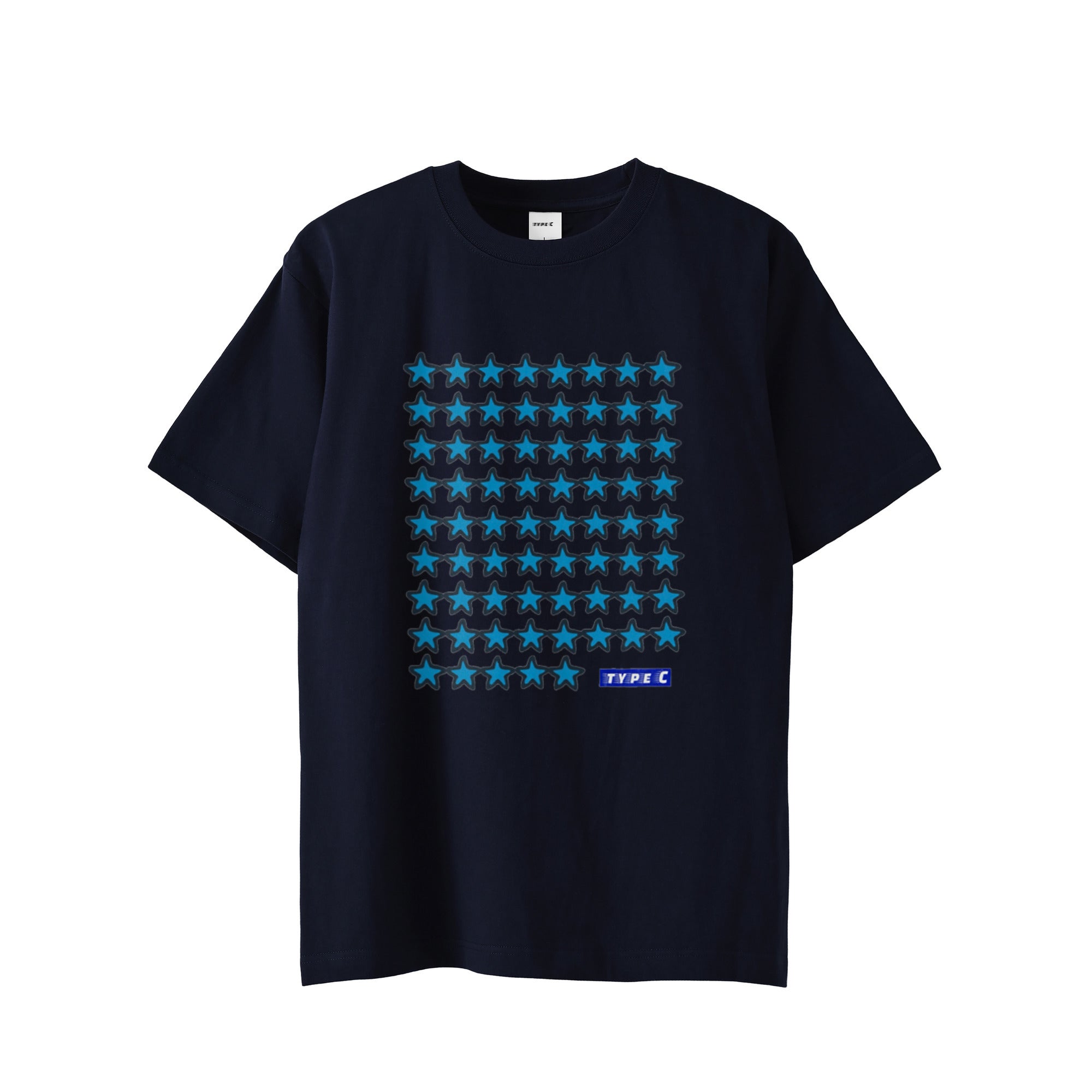 typeC / stars tee navy image