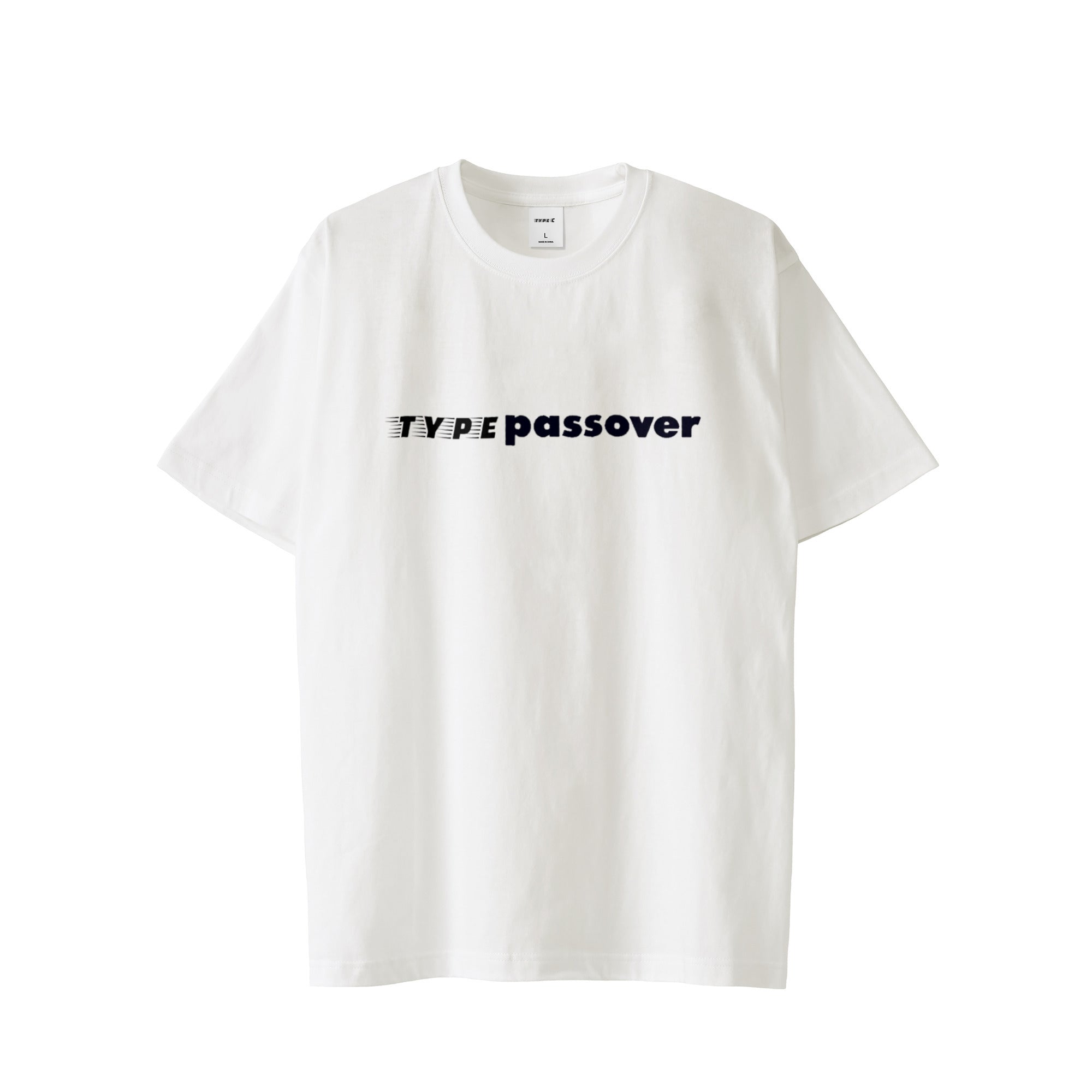 TYPE PASSOVER T-shirt white image