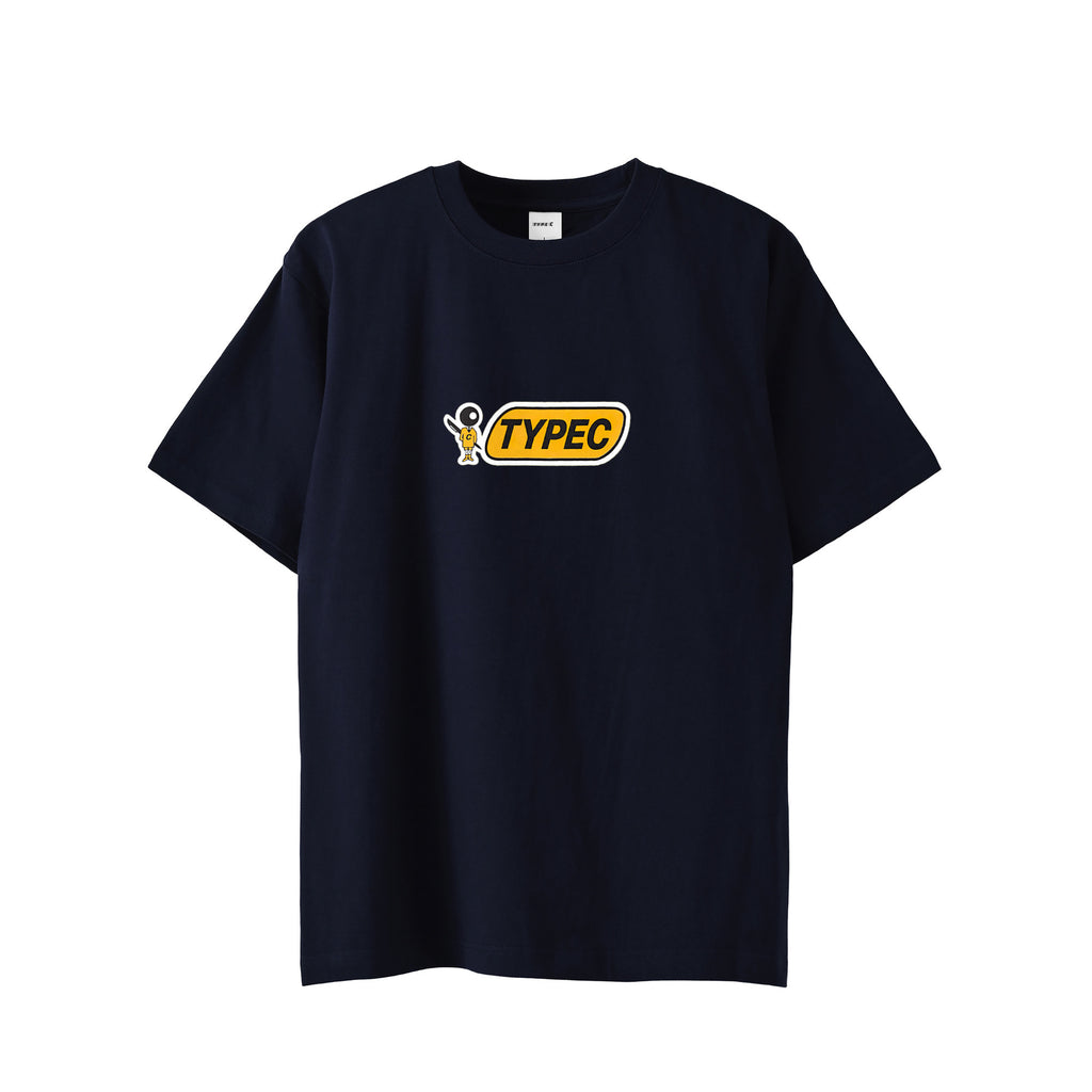 typeC / fake tee navy image