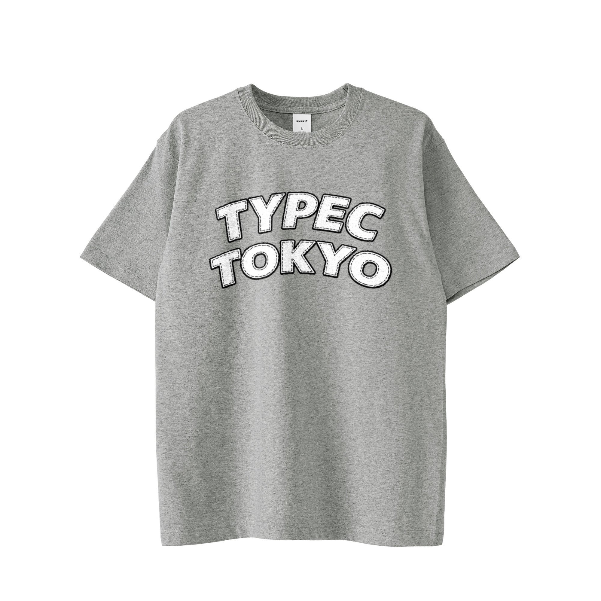 typeC / arch logo tee gray image