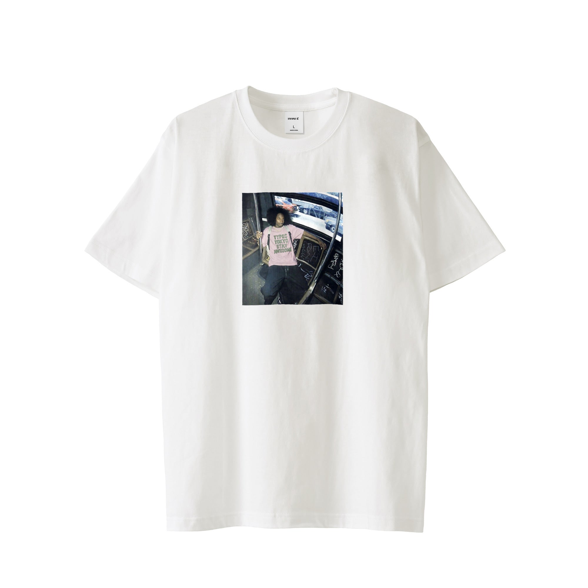 typeC / buss tee white image
