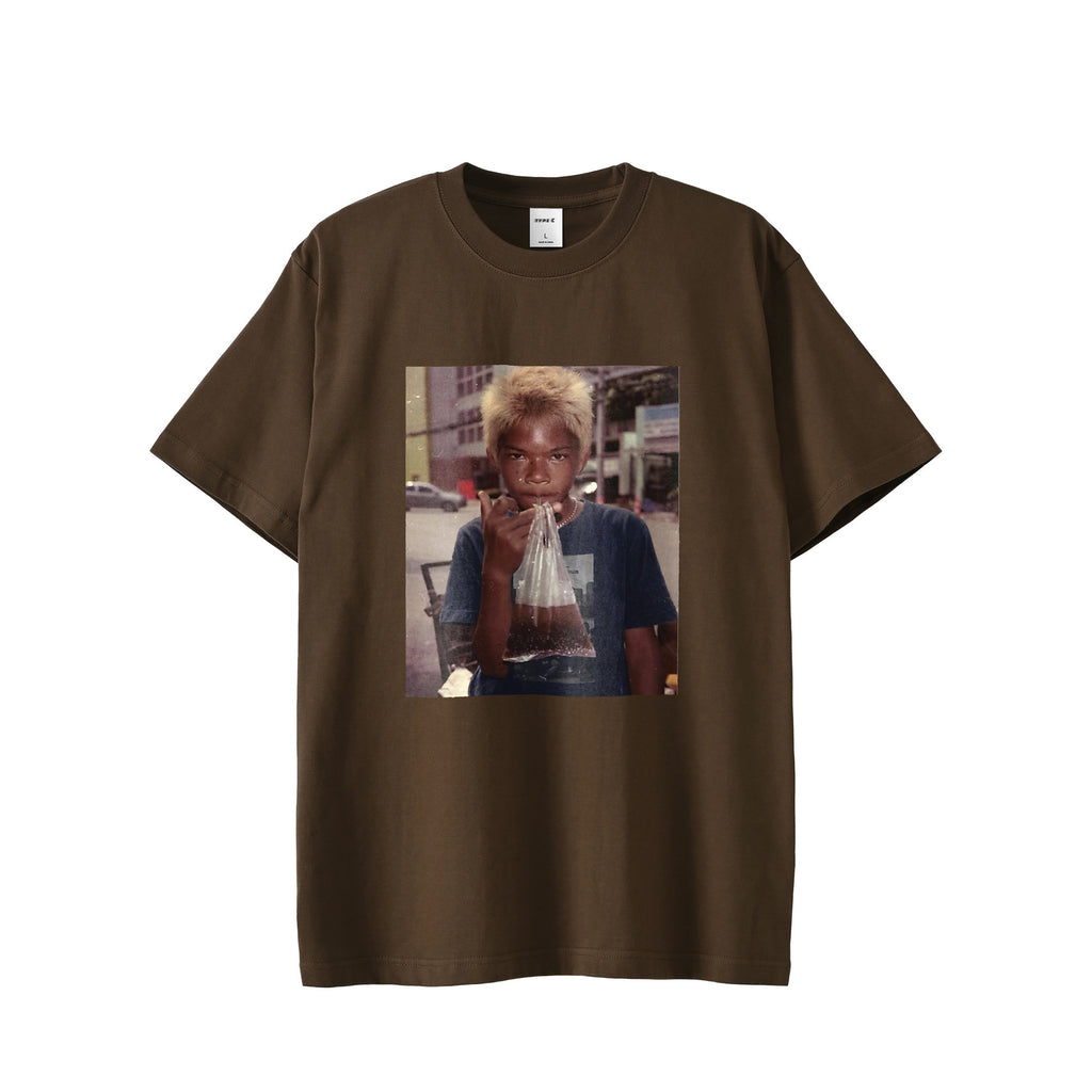 typeC / boy tee dark-brown image