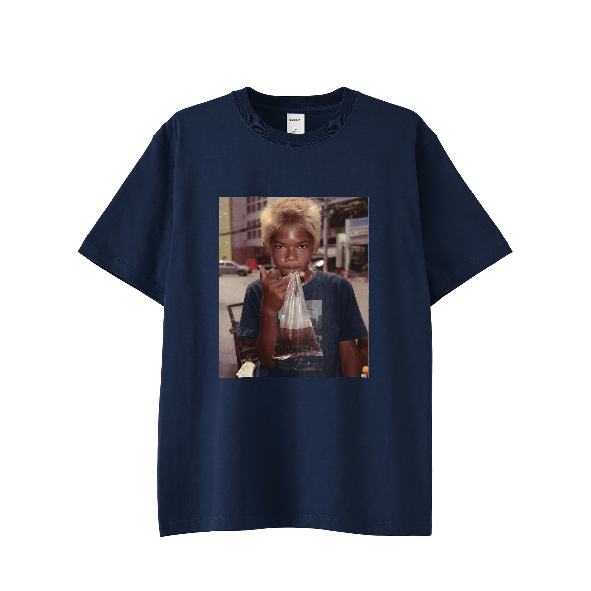 typeC / boy tee indigo image