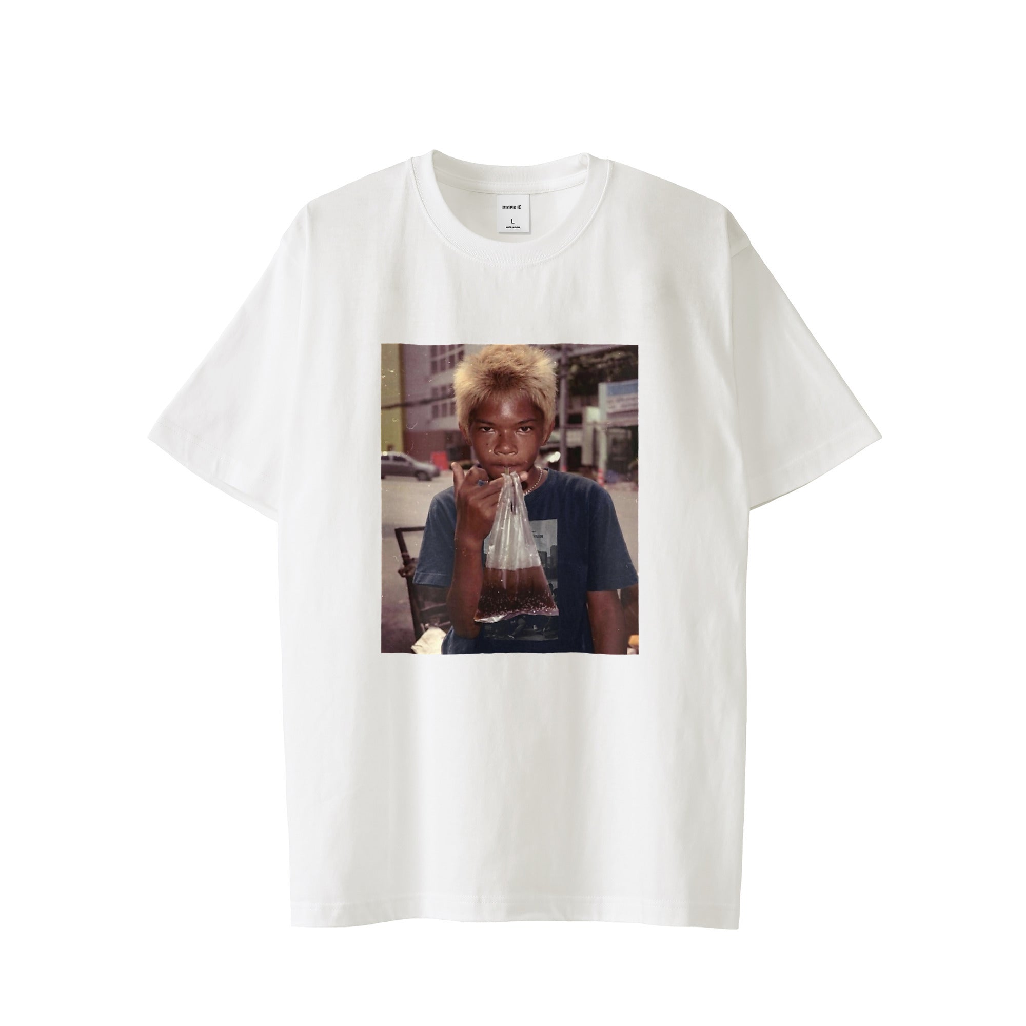 typeC / boy tee white image
