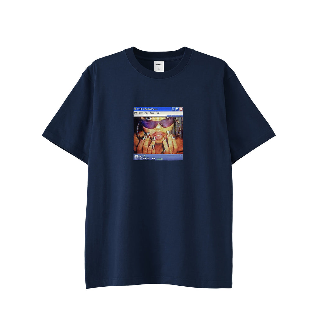 typeC / bitch tee indigo image