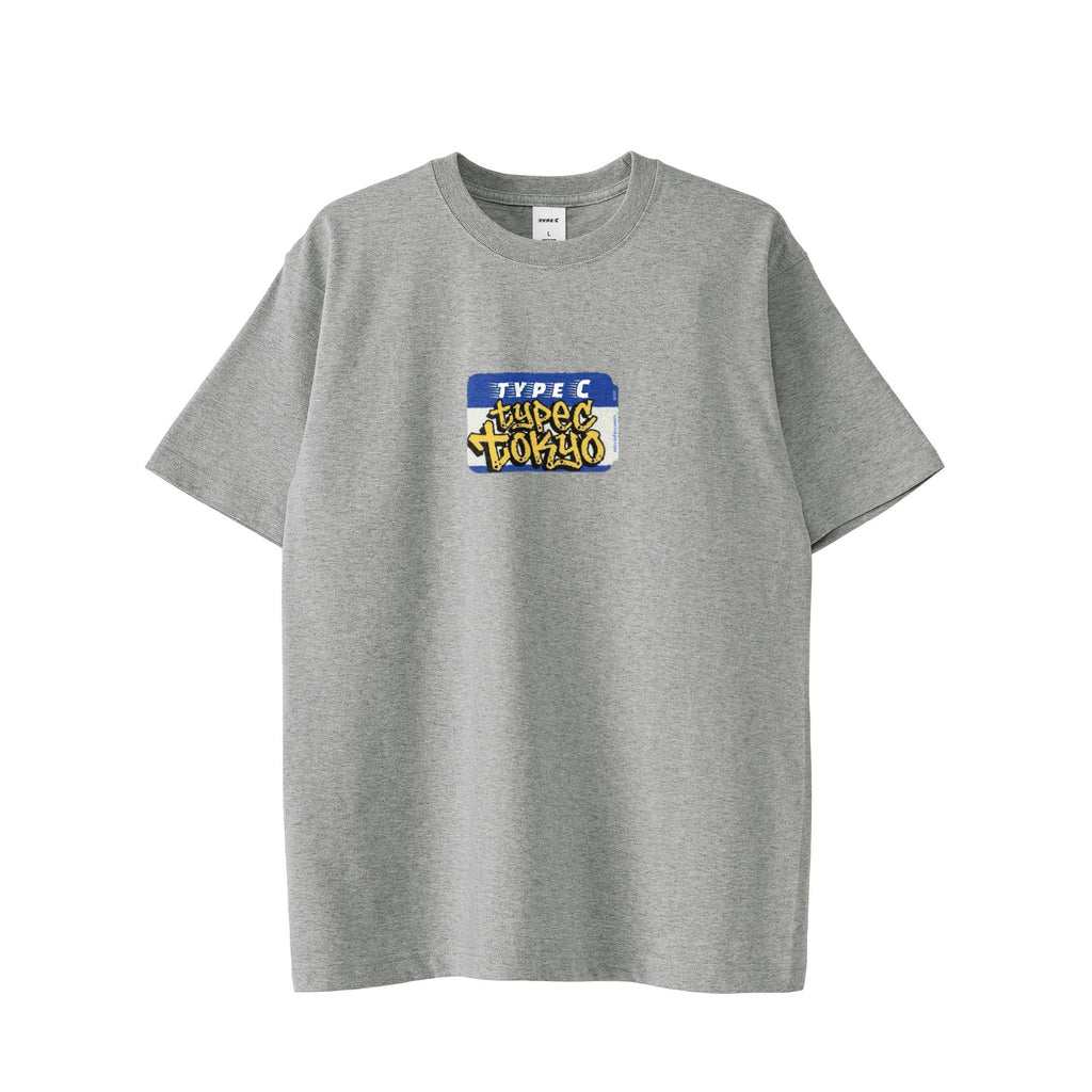 typeC / sticker tee gray image