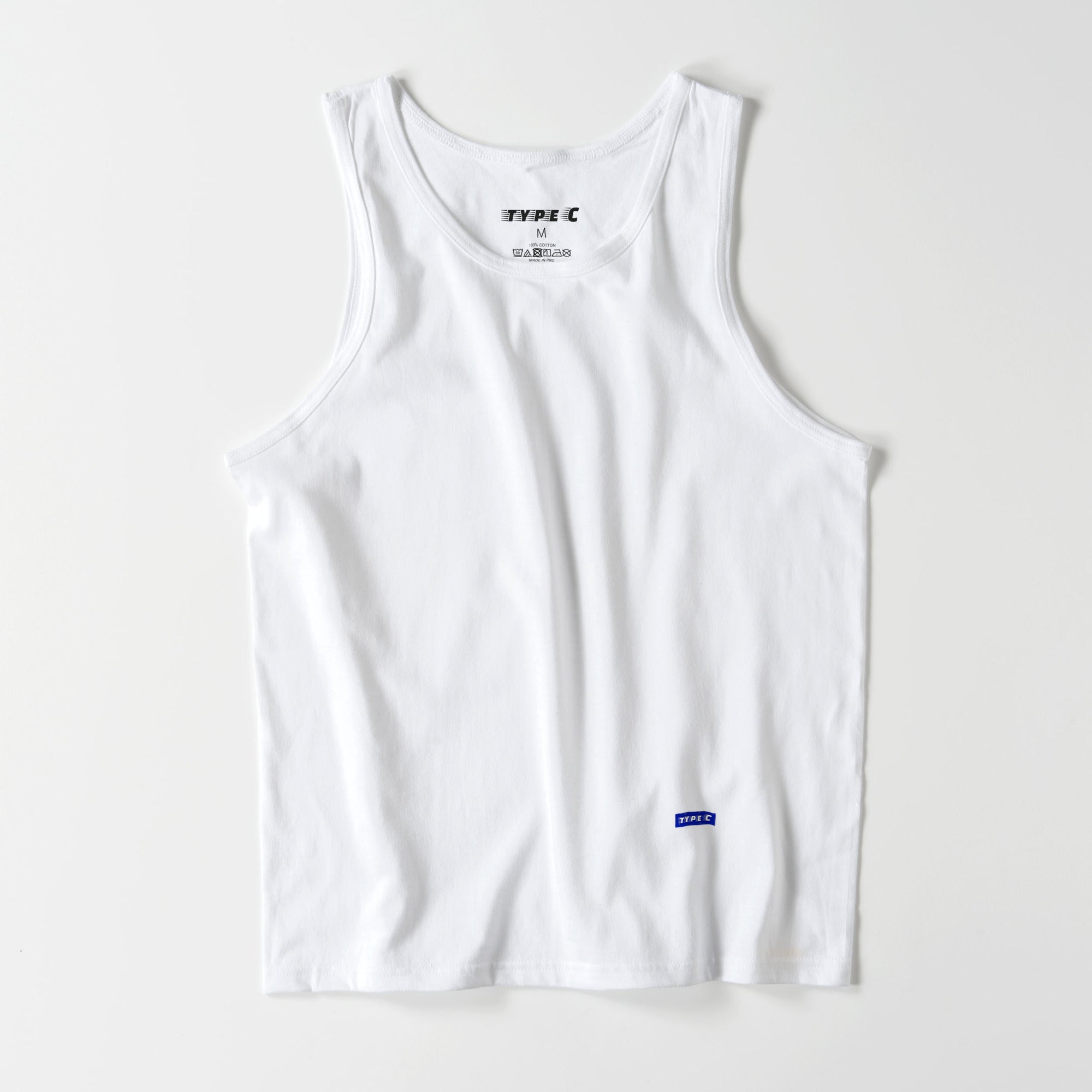 typeC / logo nosleeve white image